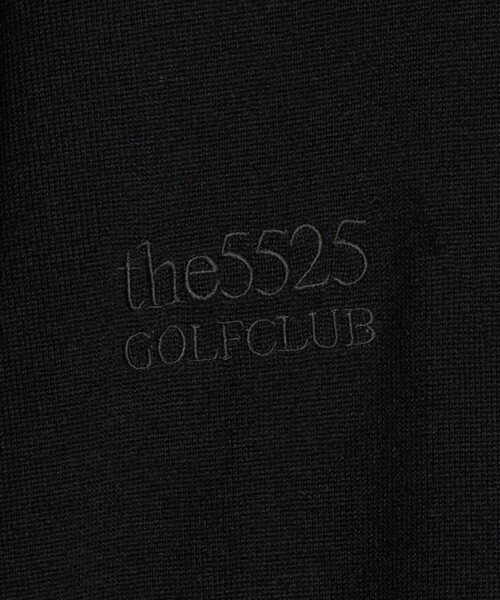 5525golf(ゴーゴーニーゴーゴルフ)の「【別注】<5525 for UNITED ARROWS GOLF>ハイゲージ クルーネック ニット(ニット/セーター・メンズ・ダークグレー/ブラック・M/S/L)」の4枚目の写真
