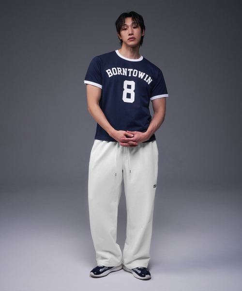 BORN TO WIN（ボーントゥウィン）の「NUMBER RINGER REGULAR FIT T-SHIRTS [NAVY]（Tシャツ/カットソー・メンズ・その他・1/2/4/3）」の3枚目の写真
