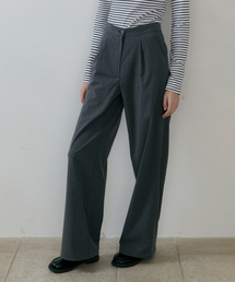 BATD STRIPE SLACKS GREY