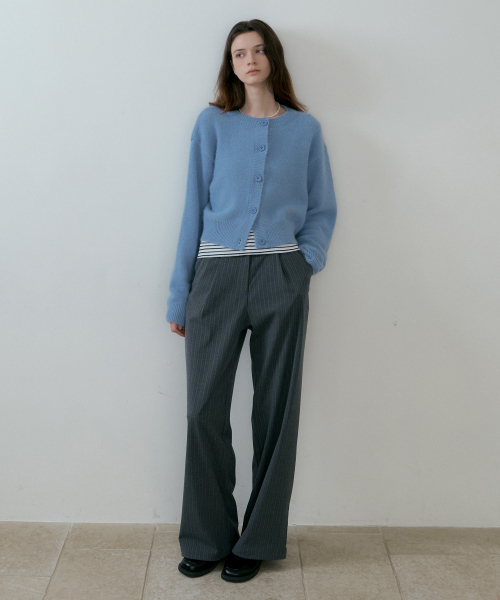 REORG(リオルグ)の「BATD STRIPE SLACKS GREY(スラックス・レディース・その他・SMALL/MEDIUM)」の4枚目の写真