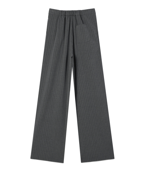 REORG(リオルグ)の「BATD STRIPE SLACKS GREY(スラックス・レディース・その他・SMALL/MEDIUM)」の6枚目の写真