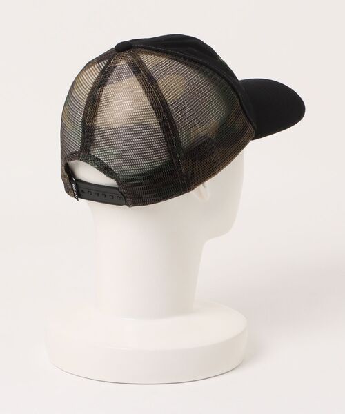 schott（ショット）の「【SCHOTT/ショット】1913ロゴワッペンメッシュキャップ/トラッカーキャップ（キャップ・メンズ・ブラック/ブラウン・ONESIZE）」の19枚目の写真