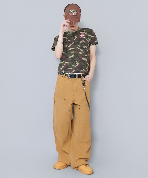 schott（ショット）の「【SCHOTT/ショット】1913ロゴワッペンメッシュキャップ/トラッカーキャップ（キャップ・メンズ・ブラック/ブラウン・ONESIZE）」の15枚目の写真