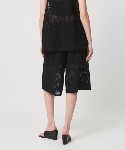 AEWEN MATOPH(イウエン マトフ)の「<AEWEN MATOPH>メッシュジャガード ハーフパンツ(その他パンツ・レディース・ブラック/ホワイト・FREE)」の9枚目の写真