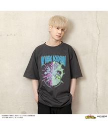 AIR TWOKYO（エアトゥーキョー）の「アニメ『僕のヒーローアカデミア』 第1弾 第二次決戦編 シーンイラストTシャツ 8（緑谷出久＆死柄木弔）（Tシャツ/カットソー）」