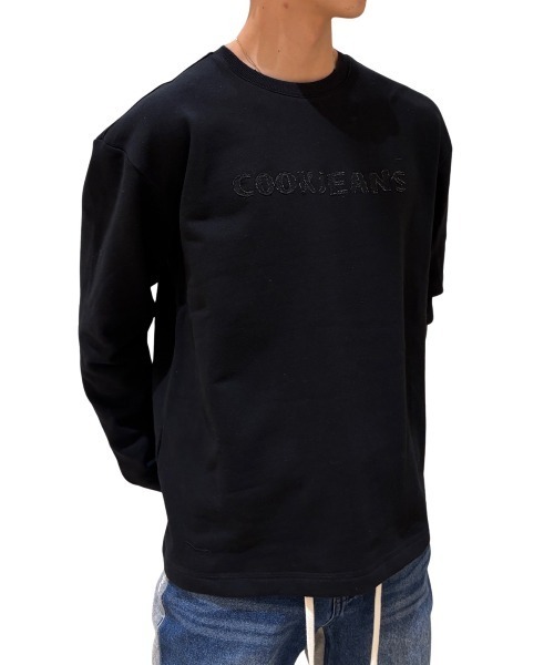 COOK JEANS(クックジーンズ)の「カットオフスウェットTシャツ(スウェット・メンズ・ウッドランド/ホワイト/ブラック・LARGE/MEDIUM)」の5枚目の写真