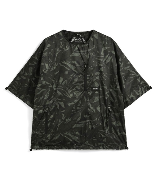 TAION（タイオン）の「【TAION(タイオン)】〈ユニセックス〉ノンダウン マウンテン クルーネック Wジップポケット ハーフスリーブ カットソー（Tシャツ/カットソー・メンズ・ライトグレー/ダークネイビー/ダークパープル/オリーブ/ブラック/ブラック系その他・XL/L/M/S/2XL）」の22枚目の写真