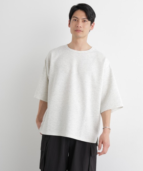 ストレッチポンチTシャツ 半袖（Tシャツ/カットソー）｜NANO universe