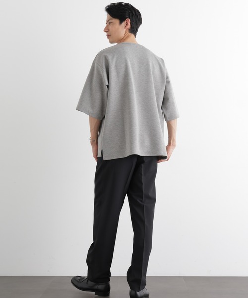 ストレッチポンチTシャツ 半袖（Tシャツ/カットソー）｜NANO universe