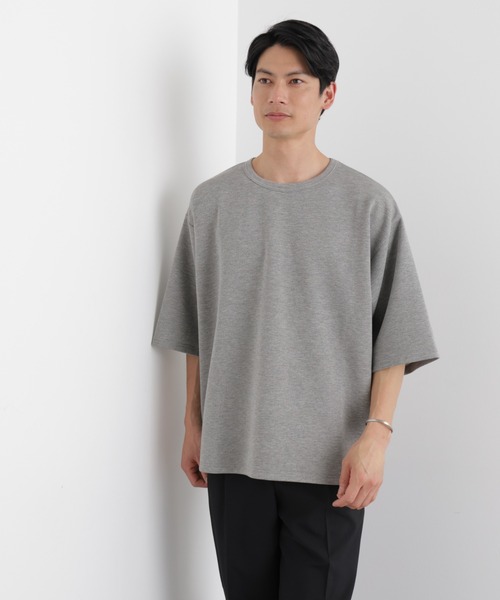 ストレッチポンチTシャツ 半袖（Tシャツ/カットソー）｜NANO universe
