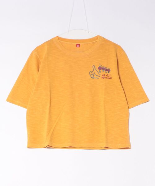 チャイハネ(チャイハネ)の「【チャイハネ】フォープリントTシャツ(Tシャツ/カットソー・レディース・ベージュ/イエロー/ブルー・FREE)」の12枚目の写真