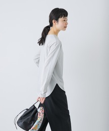 かぐれ | シフォン天竺カットソー(Tシャツ/カットソー)