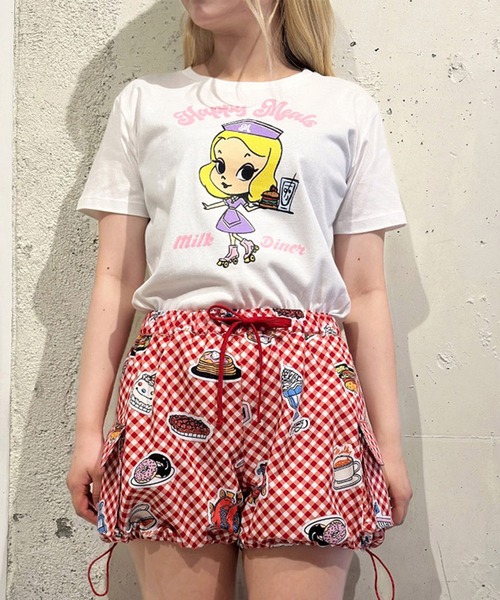 MILK(ミルク)の「HAPPY Meals Tシャツ(Tシャツ/カットソー・レディース・B/A・FREE)」の3枚目の写真