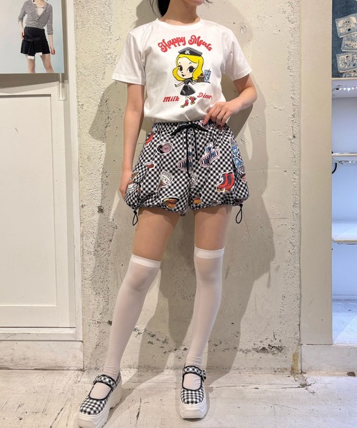 MILK(ミルク)の「HAPPY Meals Tシャツ(Tシャツ/カットソー・レディース・B/A・FREE)」の6枚目の写真