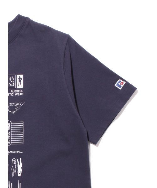 RUSSELL(ラッセル)の「【RUSSEL】211261-002 Wmns Campus Jersey S/S Graphic T CONVENIENCE YOUNG(Tシャツ/カットソー・レディース・ネイビー・F)」の6枚目の写真