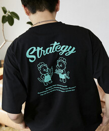 PUBLUX | PUBLUX/パブリュクス <機能性素材>STRATEGY キャット プリント Tシャツ 限定展開(Tシャツ/カットソー)