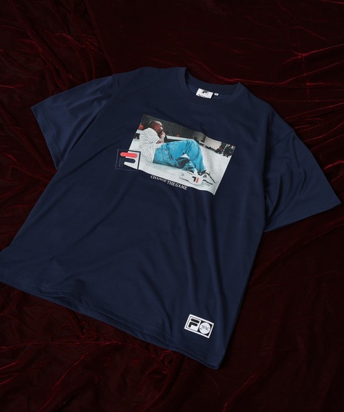 FILA HERITAGE 2PAC PHOTO TEE オーバーサイズTシャツ 半袖（Tシャツ