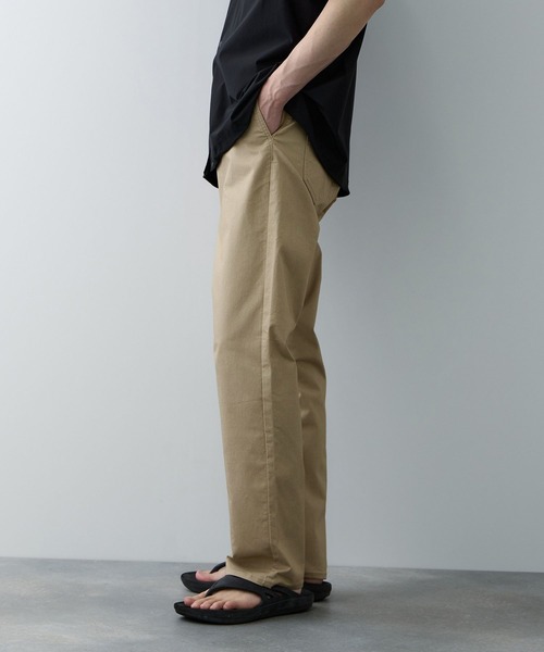 NAVY(ネイビー)の「【SARARI /サラリ】接触冷感 抗菌防臭 ドライ クールメッシュストレートパンツ(その他パンツ・メンズ・杢グレー/オフホワイト/ブラック/ベージュ系/ネイビー系/カーキ系・M/S/XL/L)」の7枚目の写真