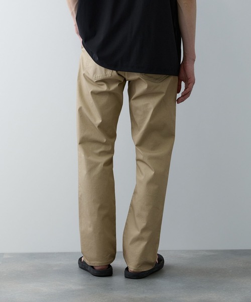 NAVY(ネイビー)の「【SARARI /サラリ】接触冷感 抗菌防臭 ドライ クールメッシュストレートパンツ(その他パンツ・メンズ・杢グレー/オフホワイト/ブラック/ベージュ系/ネイビー系/カーキ系・M/S/XL/L)」の8枚目の写真