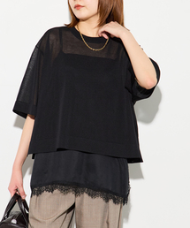 journal standard L'essage | フォルムニットTシャツ(ニット/セーター)