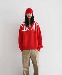 MOWALOLA（モワローラ）の「MOWALOLA Ebony relaxed jumper（ニット/セーター）」