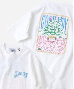 7.4oz GOOD BOY 刺繍TEE