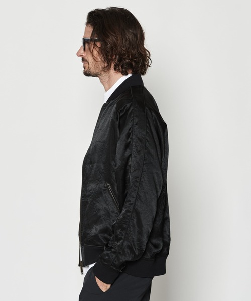 ACANTHUS(アカンサス)の「ACANTHUS:Souvenir Jacket(ブルゾン・メンズ・ブラック・M)」の7枚目の写真