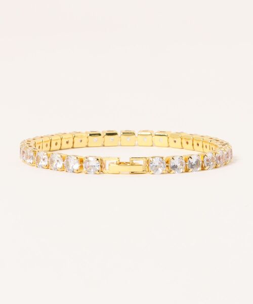 ARCHIVER(アーカイバ)の「【Bz】ビジューストーンブレスレット/メンズ(LEY)(ブレスレット・メンズ・ゴールド/シルバー・FREE)」の3枚目の写真