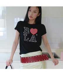 I LOVE ROLA T-SHIRT BLACK