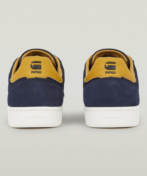 G-STAR(ジースター)の「Cadet IV Sneakers/デニムレザー異素材ミックスロゴスニーカー(スニーカー・メンズ・ダークインディゴブルー・43/42/41)」の4枚目の写真