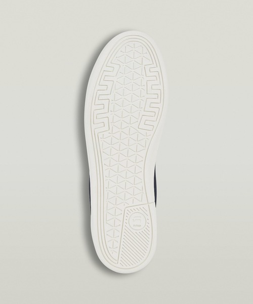 G-STAR(ジースター)の「Cadet IV Sneakers/デニムレザー異素材ミックスロゴスニーカー(スニーカー・メンズ・ダークインディゴブルー・43/42/41)」の6枚目の写真