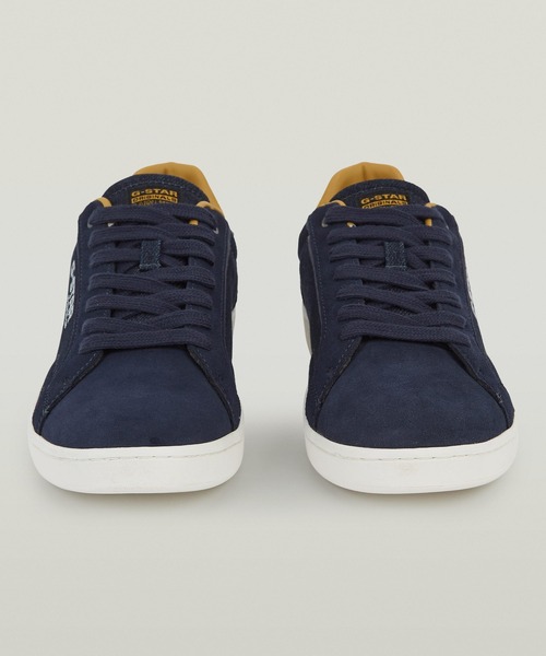 G-STAR(ジースター)の「Cadet IV Sneakers/デニムレザー異素材ミックスロゴスニーカー(スニーカー・メンズ・ダークインディゴブルー・43/42/41)」の5枚目の写真