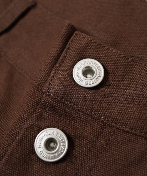 #MEMORY(メモリー)の「【MEMORY】サークルロゴ刺繍 ボタンフライ ワイドパンツ / Wide-leg pants with embroidered club logo and button fly(デニムパンツ・メンズ・ブラウン/ブラック・L/M/S)」の13枚目の写真