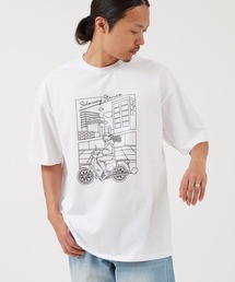 【SIDEWAY STANCE】カブライダー 半袖Tシャツ
