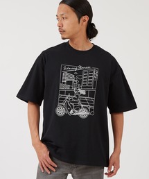 【SIDEWAY STANCE】カブライダー 半袖Tシャツ