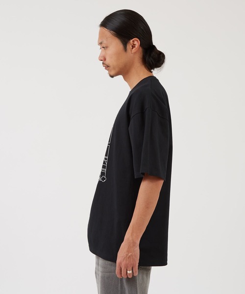 SIDEWAY STANCE（サイドウェイスタンス）の「【SIDEWAY STANCE】カブライダー 半袖Tシャツ（Tシャツ/カットソー・メンズ・オートミール/ホワイト/ブラック・SMALL/X-LARGE/LARGE/MEDIUM）」の8枚目の写真