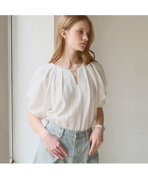 Tuck detail blouse_2 Colors