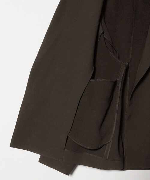 UNITED ARROWS & SONS by DAISUKE OBANA(ユナイテッドアローズアンドサンズバイダイスケオバナ)の「<D.O UNITED ARROWS BY DAISUKE OBANA>Ⅰ COL SETIN DB JACKET 26SS/ジャケット(テーラードジャケット・メンズ・ダークブラウン・S/M/XL/L)」の13枚目の写真