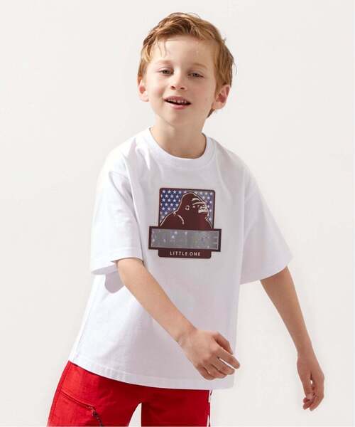 XLARGE KIDS(エクストララージキッズ)の「OGギミック 半袖Tシャツ(Tシャツ/カットソー・キッズ・ホワイト/ブラック/ブルー・90cm/140cm/110cm/100cm/80cm/130cm/120cm)」の1枚目の写真