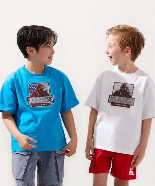 XLARGE KIDS(エクストララージキッズ)の「OGギミック 半袖Tシャツ(Tシャツ/カットソー・キッズ・ホワイト/ブラック/ブルー・90cm/140cm/110cm/100cm/80cm/130cm/120cm)」の19枚目の写真