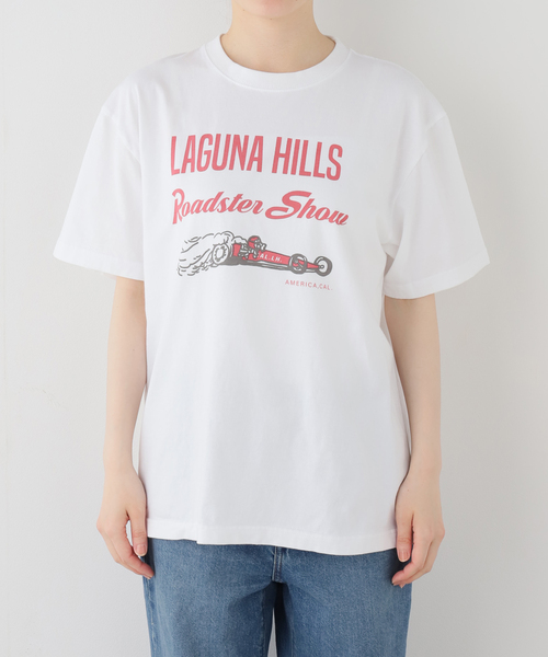 JOURNAL STANDARD LUXE（ジャーナルスタンダード　ラックス）の「《追加》LAGUNA Print T（Tシャツ/カットソー・レディース・ホワイト・FREE）」の2枚目の写真