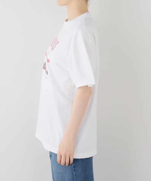 JOURNAL STANDARD LUXE（ジャーナルスタンダード　ラックス）の「《追加》LAGUNA Print T（Tシャツ/カットソー・レディース・ホワイト・FREE）」の3枚目の写真
