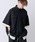 SeeSew�i�V�[�\�[�j�́u�yUNISEX�zLAYERED H/S BOX SHIRTS/���C���[�h�V���[�g�X���[�u�{�b�N�X�V���c�i�V���c/�u���E�X�j�v�b�u���b�N