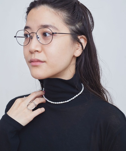 fig Ｌondon（フィグロンドン）の「_petit pearl necklace（ネックレス・レディース・ホワイト・FREE）」の6枚目の写真