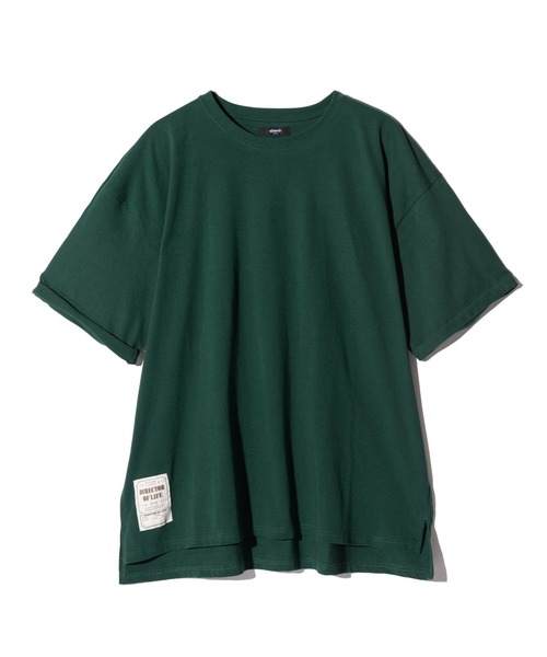 glamb(グラム)の「Oversized Ticket Tag T-shirt / オーバーサイズチケットタグTシャツ(Tシャツ/カットソー・メンズ・ブラック/ホワイト/グリーン・S/M/L)」の5枚目の写真