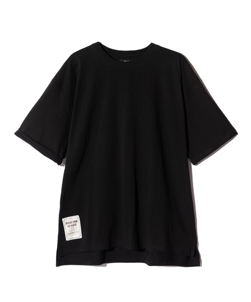 glamb(グラム)の「Oversized Ticket Tag T-shirt / オーバーサイズチケットタグTシャツ(Tシャツ/カットソー・メンズ・ブラック/ホワイト/グリーン・S/M/L)」の4枚目の写真