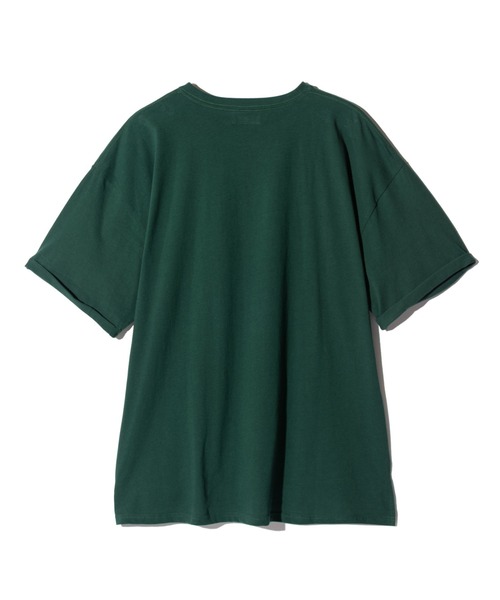 glamb(グラム)の「Oversized Ticket Tag T-shirt / オーバーサイズチケットタグTシャツ(Tシャツ/カットソー・メンズ・ブラック/ホワイト/グリーン・S/M/L)」の6枚目の写真
