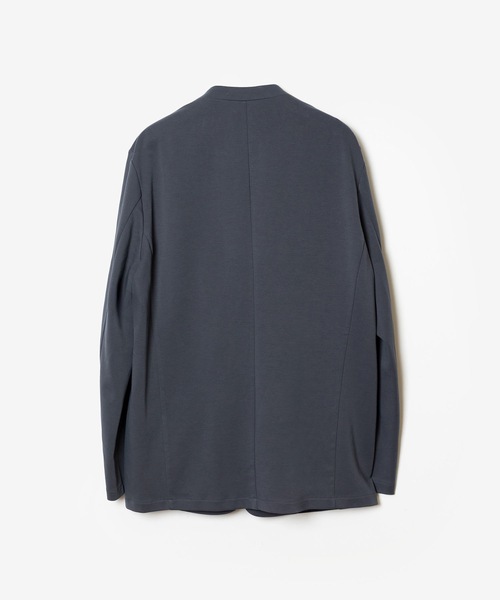 ATTACHMENT(アタッチメント)の「コットンダブルフェイス カラーレスカーディガン / COTTON DOUBLE FACE COLLARLESS CARDIGAN(カーディガン/ボレロ・メンズ・ネイビー/ダークグレー/ブラック/グレイッシュベージュ・3/2/1/4)」の8枚目の写真
