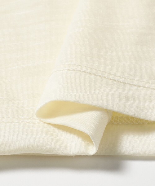 BEAMS PLUS(ビームスプラス)の「【別注】Healthknit / Wool T-shirt(Tシャツ/カットソー・メンズ・オフホワイト/グレー・L/M/S/XL)」の6枚目の写真
