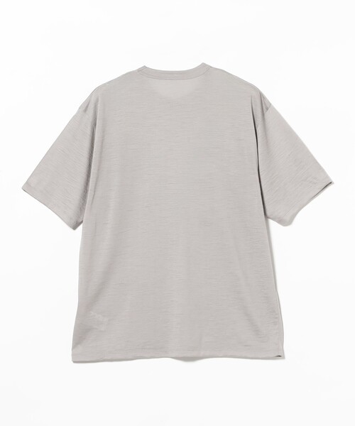 BEAMS PLUS(ビームスプラス)の「【別注】Healthknit / Wool T-shirt(Tシャツ/カットソー・メンズ・オフホワイト/グレー・L/M/S/XL)」の9枚目の写真
